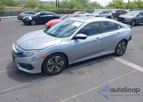 2018 Honda Civic Ex-T from USA, damaged, VIN JHMFC1F31JX002727